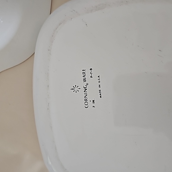 Corningware Cornflower Casserole Dishes P-1 1/2 P-12B P-7B 7" 1qt 1-1/2qt - Picture 7 of 11